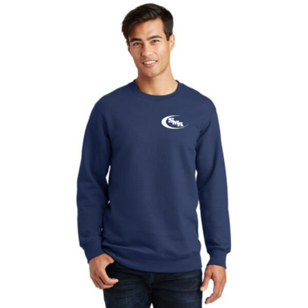 Port & Company Fan Favorite Fleece Crewneck Sweatshirt  -  Printed Thumbnail