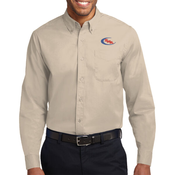 Long Sleeve Easy Care Shirt - Embroidered Thumbnail