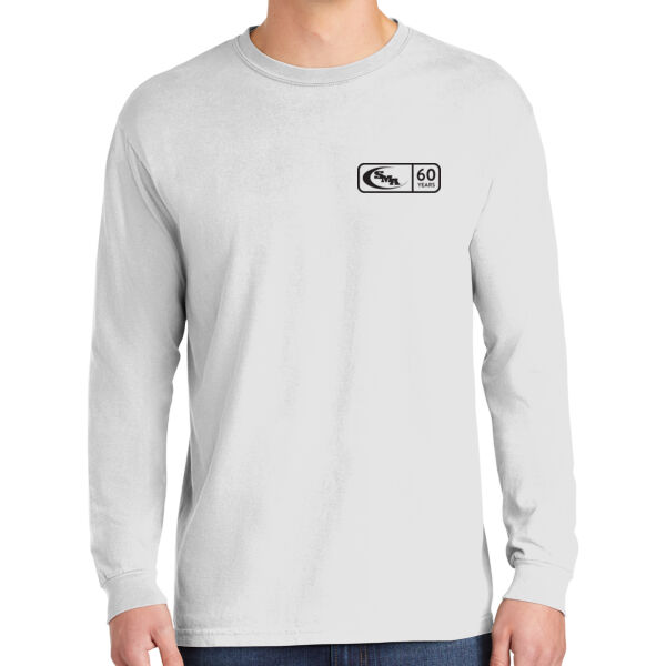 60th Anniversary - Heavyweight Ring Spun Long Sleeve Tee -  Printed Thumbnail