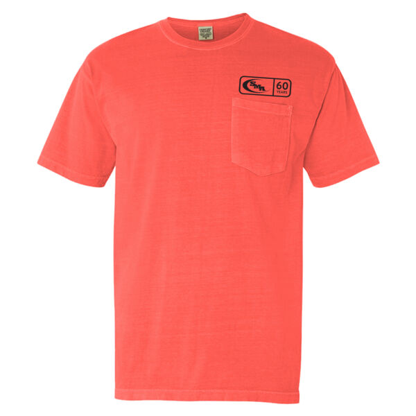 60th Anniversary - Heavyweight Ring Spun Pocket Tee -  Printed Thumbnail